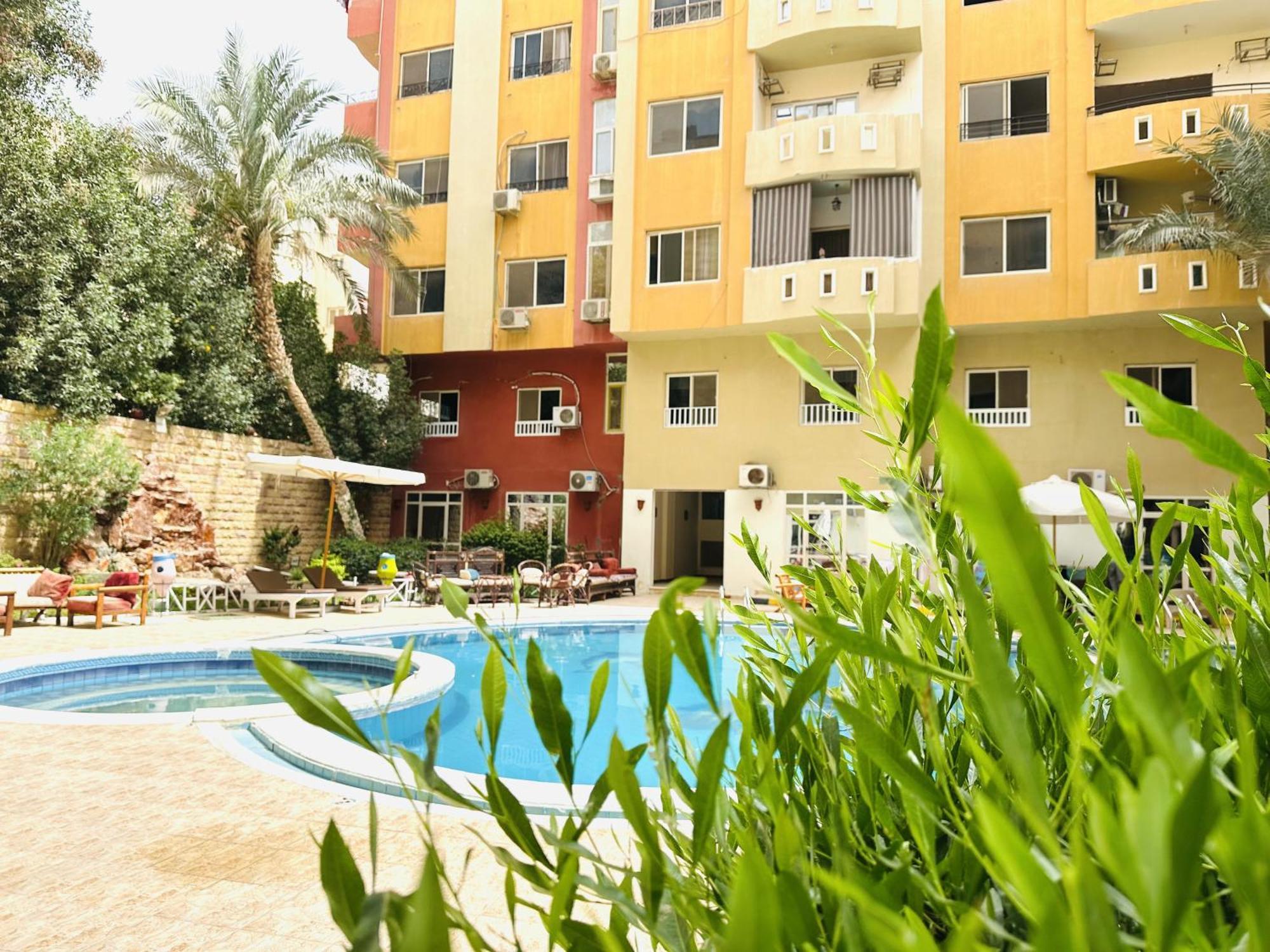 Diamond Arabia Orange Apartment ฮูร์กาดา ภายนอก รูปภาพ