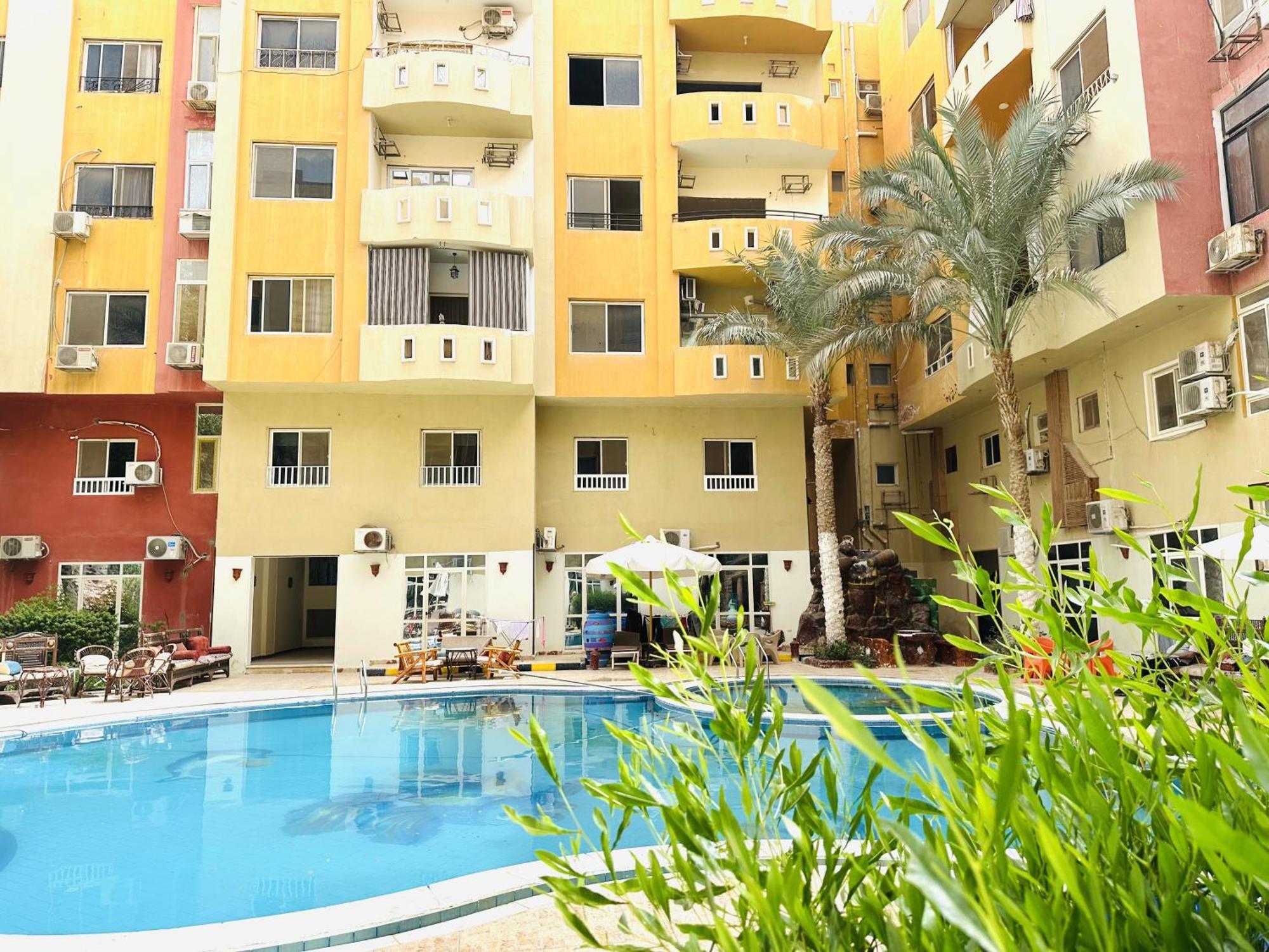 Diamond Arabia Orange Apartment ฮูร์กาดา ภายนอก รูปภาพ