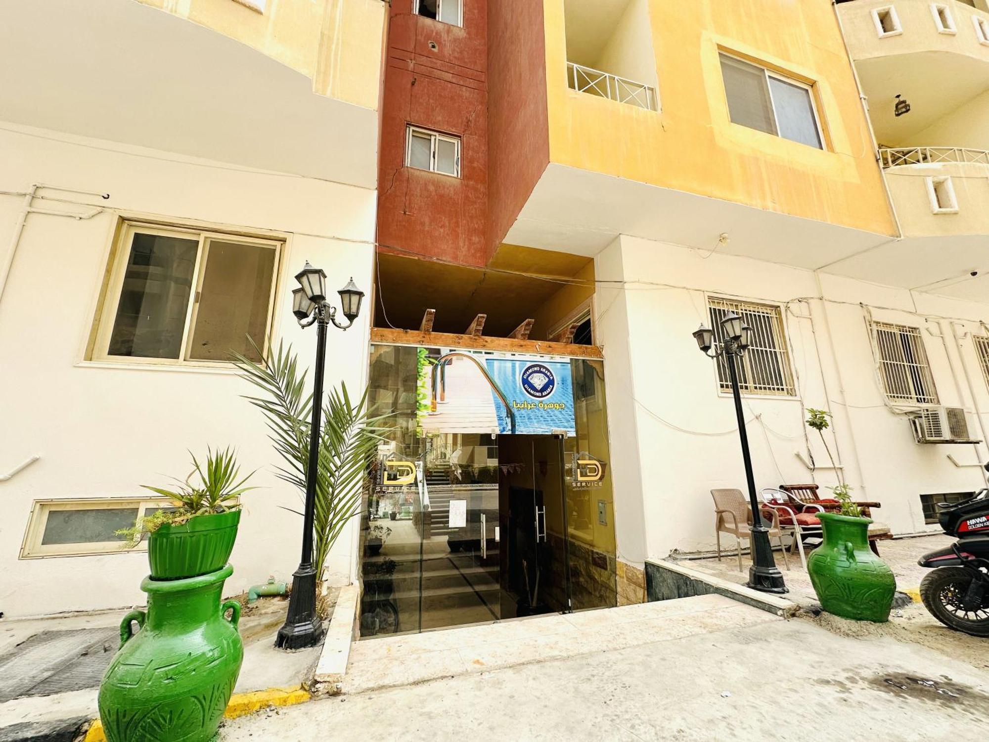 Diamond Arabia Orange Apartment ฮูร์กาดา ภายนอก รูปภาพ